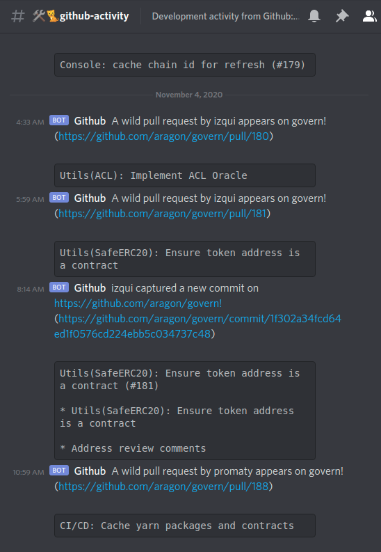 Discord · GitHub
